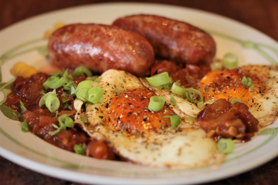 Huevos rancheros - Mexicansk Cowboyfrokost!