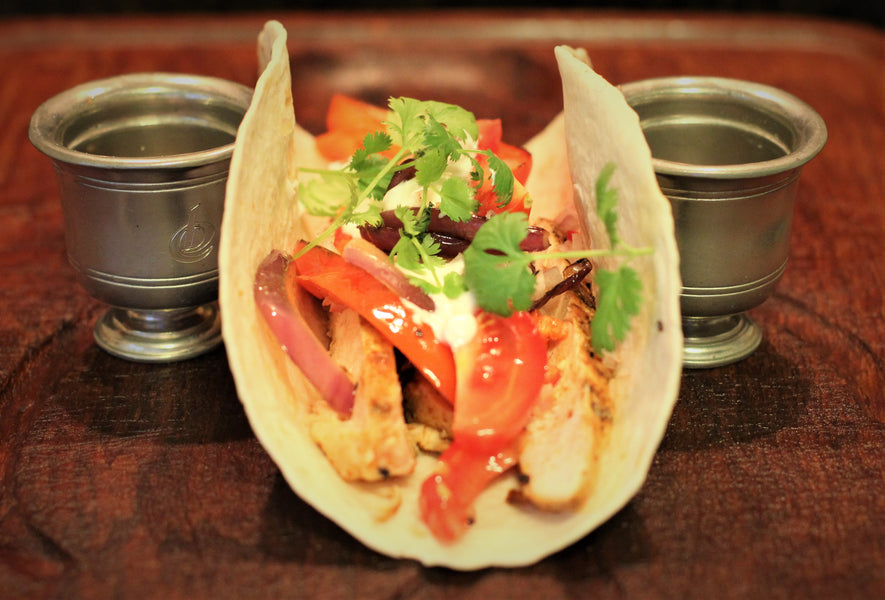 Kylling - fajitas.
