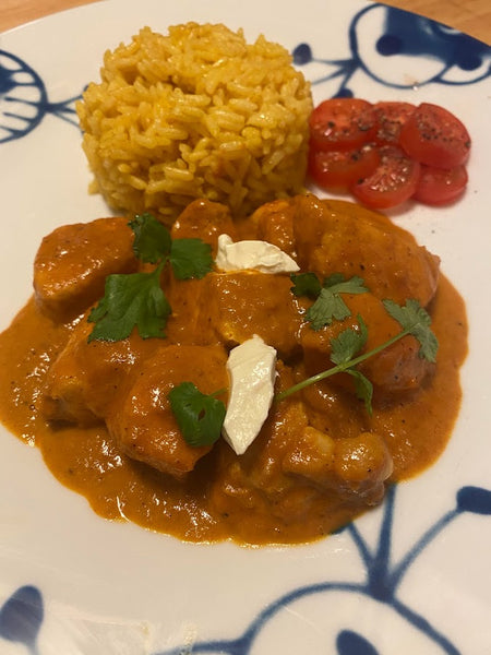 Kylling Tikka Masala med Kyllingbryst & fløte - hurtigutgaven